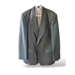 Travel Smith Olive green‎ Blazer Men Lined Safari Travel Office Career Jacket